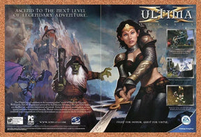 2004 Ultima X Odyssey PC Original Advertisement / Retro Promo v1