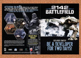 2006 Battlefield 2142 Exclusive Developer Contest Original Ad / Promo v2