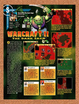 1997 WarCraft II The Dark Saga Saturn Original Advertisement / Retro Promo vr1