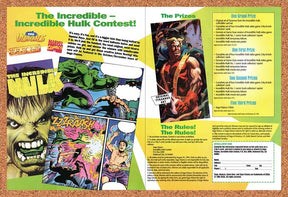 1994 Hulk Contest Original Advertisement / Retro Wall Art v5
