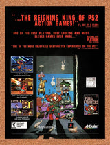2001 Fur Fighters PS2 Original Advertisement / Retro Wall Art v1