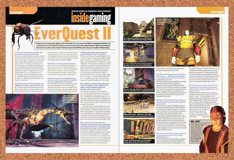 2002 EverQuest II Early Preview Original Advertisement / Retro Promo vr5