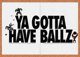 1994 Ballz Genesis Original Advertisement / Retro Promo v4