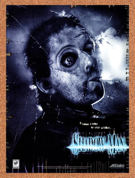 1999 Shadow Man PC Original Advertisement / Retro Promo v4