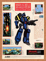 1995 Iron Soldier Jaguar Original Advertisement / Retro Wall Art v1