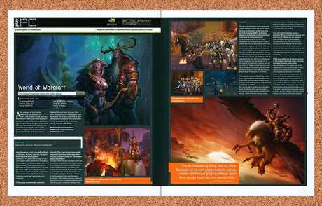 2004 World Of WarCraft Early Preview Original Advertisement / Retro Promo v22