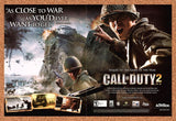 Original 2005 Call Of Duty 2 Xbox 360 Vintage Ad - Video Game Promo Wall Art 1