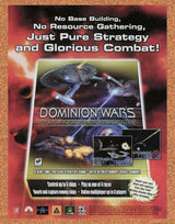 Star Trek Dominion Wars PC Original 2003 Ad Authentic Video Game Promo