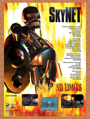 1996 Skynet PC Original Advertisement / Retro Promo v3