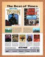 MicroProse PC Games Original 1991 Vintage Ad - Silent Service Game Promo
