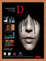 1996 D PS1 Original Advertisement / Retro Wall Art v3