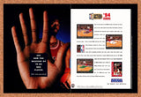 1994 NBA Action 94 Genesis Original Advertisement / Retro Promo v1