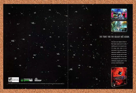 Master Of Orion 3 PC Original 2005 Ad Authentic Windows Video Game Promo