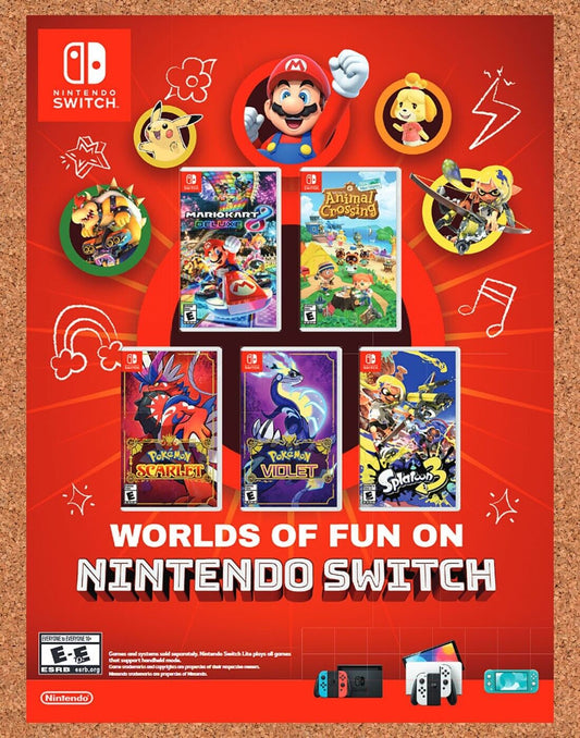 Nintendo Switch Original 2022 Console Ad - Video Game Promo