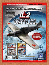 2004 Il 2 Sturmovik Forgotten Battles PC Original Advertisement / Retro Promo v1