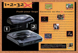1995 Sega 32X Console Original Advertisement / Retro Wall Art v7