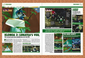 2001 Klonoa 2 Lunatea's Veil PS2 Original Advertisement / Retro Promo vr1