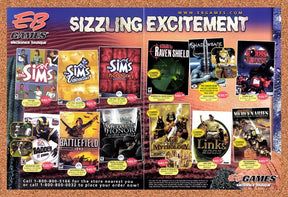 2002 EB Games PC Games Original Advertisement / Retro Promo v12