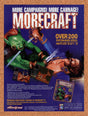 1997 WarCraft II MoreCraft Custom-Level Pack Original Advertisement / Promo v1