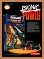 1989 Bionic Commando NES Original Advertisement / Retro Promo v2