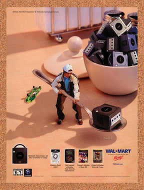2004 Nintendo GameCube Wal-Mart Original Advertisement / Retro Promo vc5