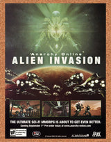 Anarchy Online Alien Invasion PC Original 2006 Ad Authentic Video Game Promo