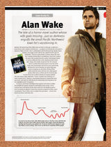 2011 Alan Wake Xbox 360 Case Study Original Advertisement / Retro Wall Art v4