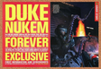 Duke Nukem Forever Original 1999 Print Ad Authentic FPS Video Game Review Promo