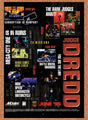 1995 Judge Dredd Genesis Original Advertisement / Retro Wall Art v2