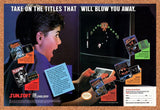 Sunsoft NES Games Original 1990 Vintage Ad - Fester's Quest Platoon Promo