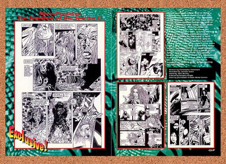 1993 Alien vs Predator Deadliest Of The Species Comic #1 Original Ad / Promo v1