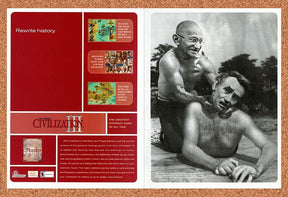 Civilization III PC Original 2003 Print Ad Authentic Funny Video Game Promo