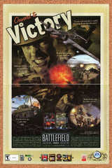 Battlefield 1942 PC Original 2005 Ad Authentic Windows FPS Video Game Promo