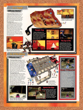 1999 Twisted Metal III Levels 7 & 8 Original Advertisement / Retro Promo vr7