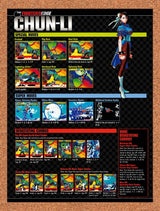 1999 Marvel vs Capcom Clash Of Super Heroes Chun-Li Special Moves Original Ad 4