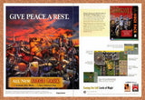 1997 Lords Of The Realm II Siege Pack PC Original Advertisement / Retro Promo v1