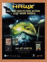 2009 Hawx Xbox 360 Original Advertisement / Retro Wall Art v3