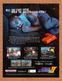 2000 Time Crisis II PS2 Original Advertisement / Retro Wall Art v1