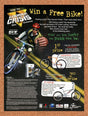1997 Courier Crisis Sweepstakes Original Advertisement / Retro Wall Art v2