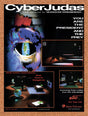 1994 CyberJudas PC Original Advertisement / Retro Promo v1