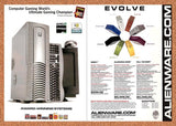 2002 Alienware Evolve Computer Gaming Worlds Choice Original Ad / Promo v6