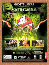 2009 Ghostbusters The Video Game Xbox 360 Original Ad / Retro Wall Art v1