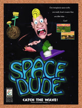 1996 Space Dude PC Original Advertisement / Retro Promo v1