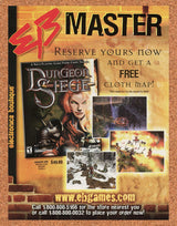 Dungeon Siege PC Original 2003 Ad - EB Games RPG Video Game Promo