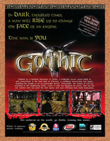 Gothic PC Original 2001 Ad Authentic Retro Role-Playing Video Game Promo