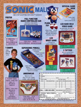1993 Sonic Mall Sega Merch Original Advertisement / Retro Promo v1