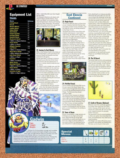 1999 Grandia Gadwin Profile Original Advertisement / Retro Promo vr3