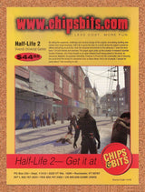 Half-Life 2 PC Original 2005 Ad Authentic Chips And Bits Video Game Sierra Promo