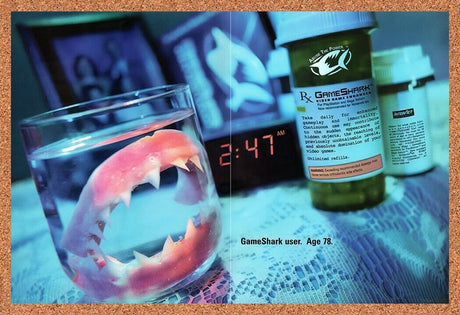 1997 GameShark Video Game Enhancer Original Advertisement / Retro Wall Art v7