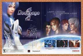 Xenosaga Episode 2 PS2 Original 2005 Ad Authentic Video Game Promo v1